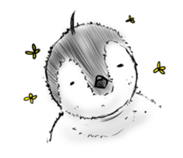 Little penguin by 154 sticker #6894475