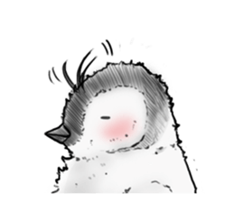 Little penguin by 154 sticker #6894479