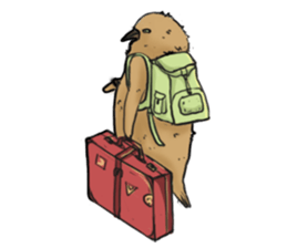 Little penguin by 154 sticker #6894481