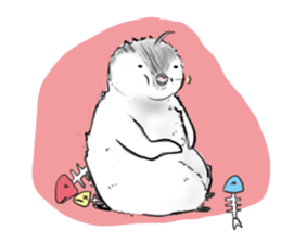 Little penguin by 154 sticker #6894491