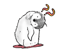 Little penguin by 154 sticker #6894494
