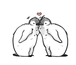 Little penguin by 154 sticker #6894498