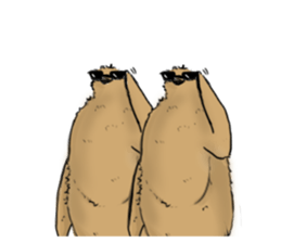 Little penguin by 154 sticker #6894500