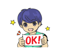 Wakeboarding Boy B sticker #6894545