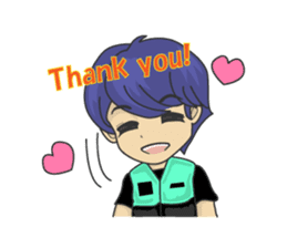 Wakeboarding Boy B sticker #6894549