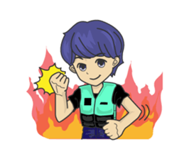 Wakeboarding Boy B sticker #6894562