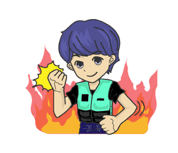 Wakeboarding Boy B sticker #6894562