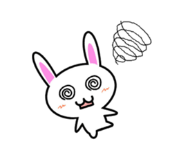 I greet by Mr. rabbit. sticker #6895786