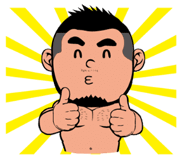 Kenta San Muscle Macho (Eng) sticker #6895998