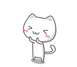 cat life sticker. sticker #6896360