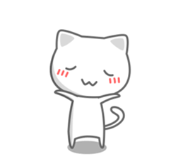 cat life sticker. sticker #6896363