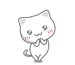 cat life sticker. sticker #6896364