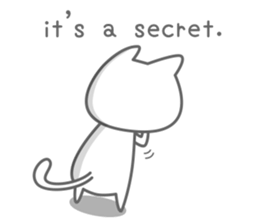 cat life sticker. sticker #6896368