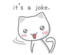 cat life sticker. sticker #6896373