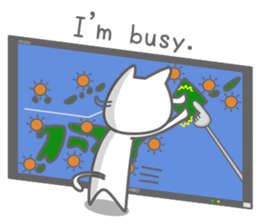 cat life sticker. sticker #6896376