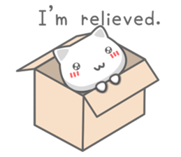 cat life sticker. sticker #6896380