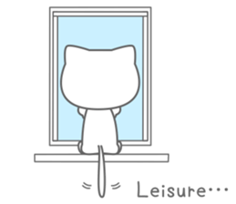 cat life sticker. sticker #6896384