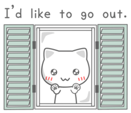 cat life sticker. sticker #6896385