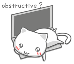 cat life sticker. sticker #6896387