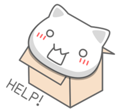 cat life sticker. sticker #6896389