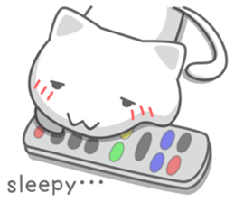 cat life sticker. sticker #6896390