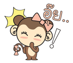 Rin Rin the monkey sticker #6896432
