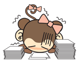 Rin Rin the monkey sticker #6896435