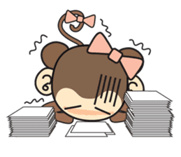 Rin Rin the monkey sticker #6896435