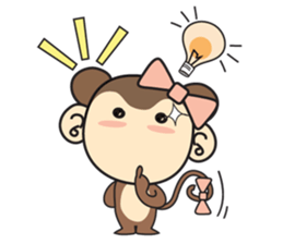 Rin Rin the monkey sticker #6896441