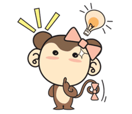 Rin Rin the monkey sticker #6896441