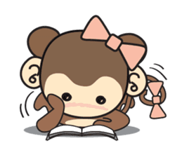 Rin Rin the monkey sticker #6896444