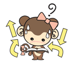 Rin Rin the monkey sticker #6896446