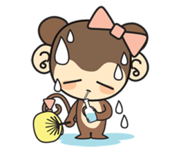 Rin Rin the monkey sticker #6896447
