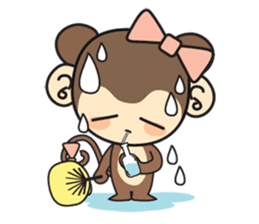 Rin Rin the monkey sticker #6896447