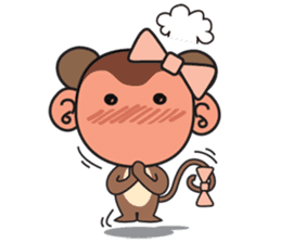 Rin Rin the monkey sticker #6896450