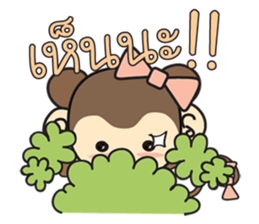 Rin Rin the monkey sticker #6896451