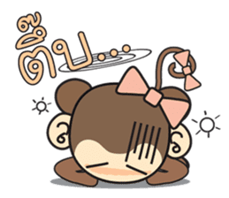 Rin Rin the monkey sticker #6896452