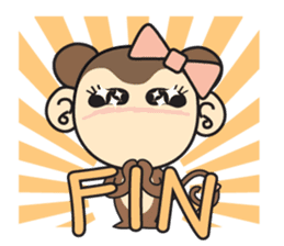 Rin Rin the monkey sticker #6896455