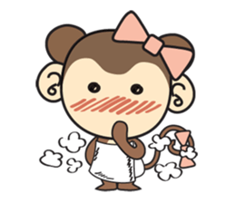 Rin Rin the monkey sticker #6896457