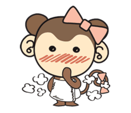 Rin Rin the monkey sticker #6896457