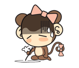 Rin Rin the monkey sticker #6896461