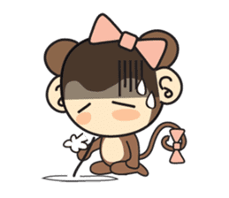 Rin Rin the monkey sticker #6896461
