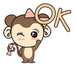 Rin Rin the monkey sticker #6896465