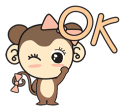 Rin Rin the monkey sticker #6896465