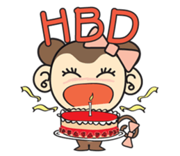 Rin Rin the monkey sticker #6896469