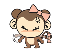 Rin Rin the monkey sticker #6896470