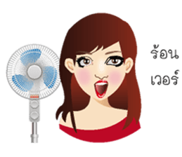 Querulous of Miss.Chandra sticker #6896476