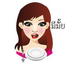 Querulous of Miss.Chandra sticker #6896480