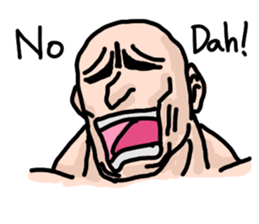 Macho man of mind sticker #6896598