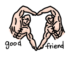 Macho man of mind sticker #6896607